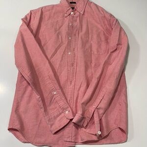 J. Crew Men's Casual Button Down Shirt in Pink
